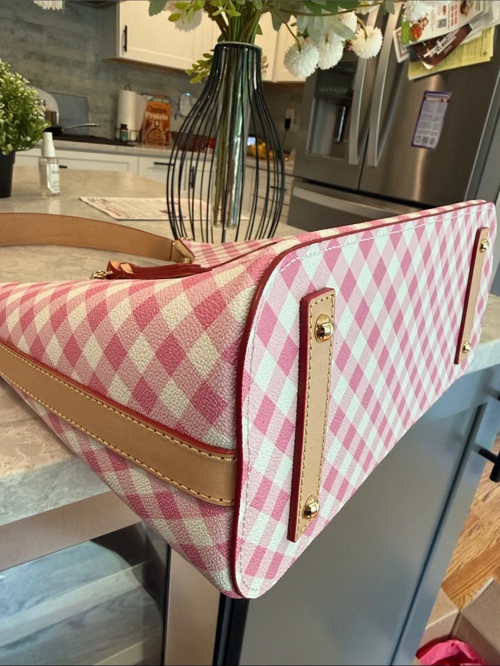 Dooney & Bourke Gingham II Hobo Shoulder Bag